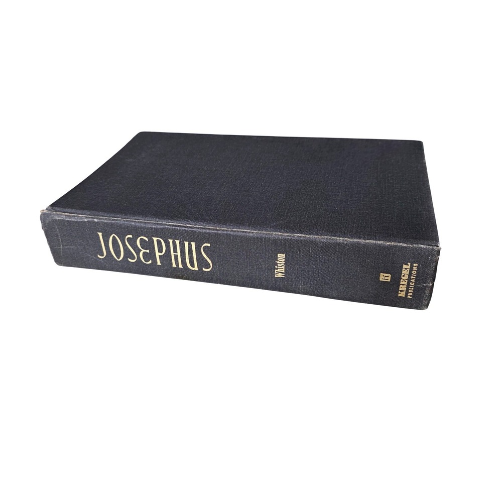 Josephus Complete Works William Whiston Kregel Publications Hardcover 1982 Vtg
